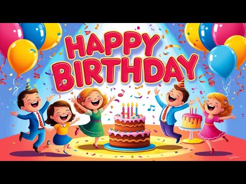 🎉 Happy Birthday Song for Kids | Fun & Cheerful Birthday Song 🎶🎂