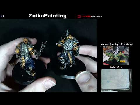 Painting Beastmen - Ungors; contrast paints pt 1