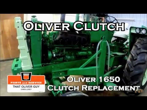 Oliver 1650 Clutch Job