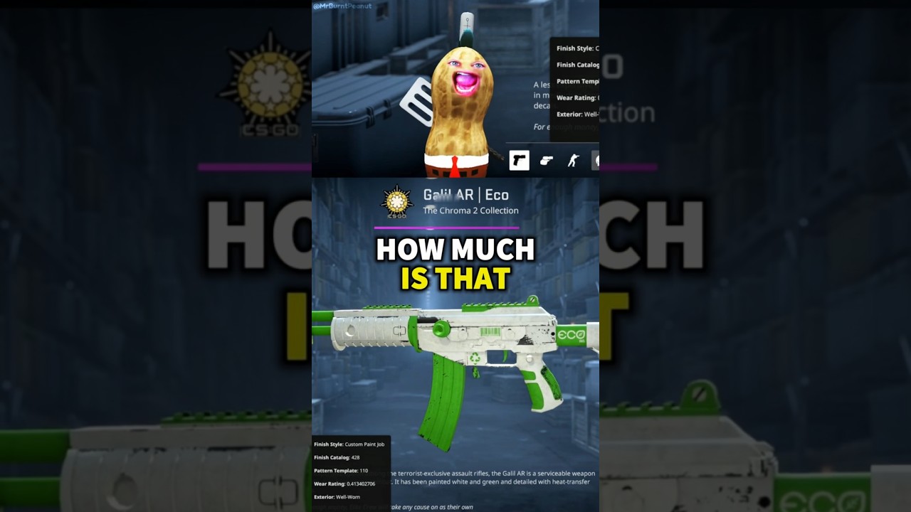 Peanut Freaked Out Over a $5 Skin 🤣