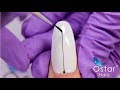 The easiest way to draw a line on nails! (No more shaking hand) - Ostar Nails
