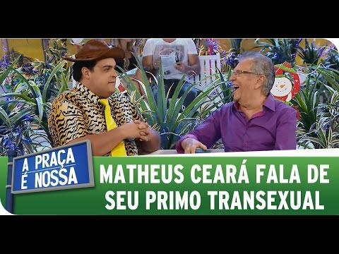 A Praça é Nossa (18/12/14) - Matheus Ceará fala de seu primo transexual