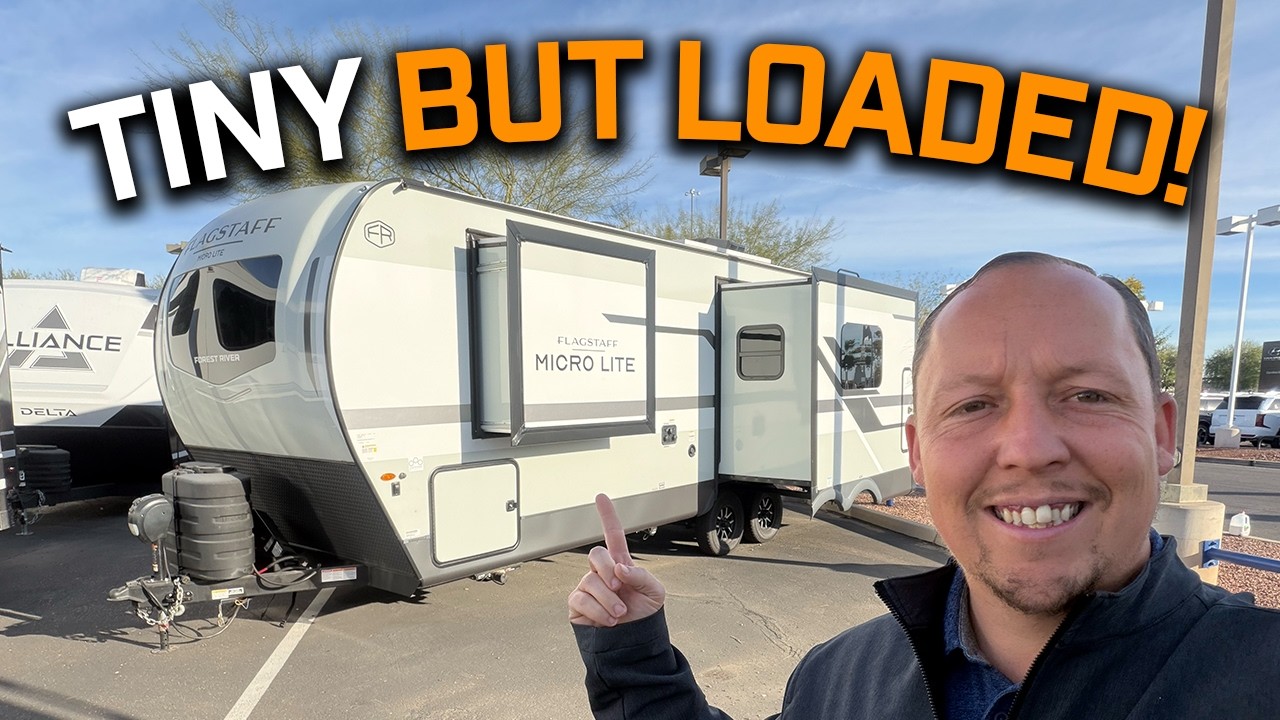 Flagstaff Microlite 25SRK: A Realistic Look at This Tiny Rear Kitchen Travel Trailer