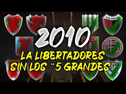 LIBERTADORES CURIOSAS: 2010, la ÚLTIMA sin los "5 GRANDES" | Resumen