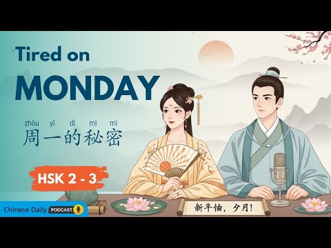 【Slow Chinese】 HSK 2-3 | 周一很累?秘密在你的周末!| Tired on Monday? The Secret is Your Weekend!