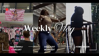 Wkly Vlog | CLT Life | PR Unboxing, Nicki Minaj Concert, Dance Fitness, & More