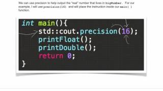 C++ Data Types:  Float Vs Double