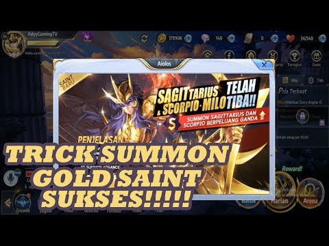GACHA!!! TRICK SUMMON GOLD SAINT - SAINT SEIYA: AWAKENING