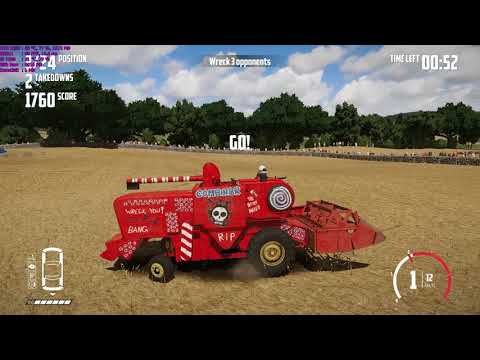 Wreckfest Walkthrough Part 29 - "Challengers: Harvesters From Hell"
