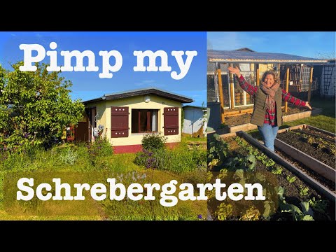 #117 🌱Pimp my allotment garden Part 1 🏡 A new garden, from self-sufficiency to tiny house
