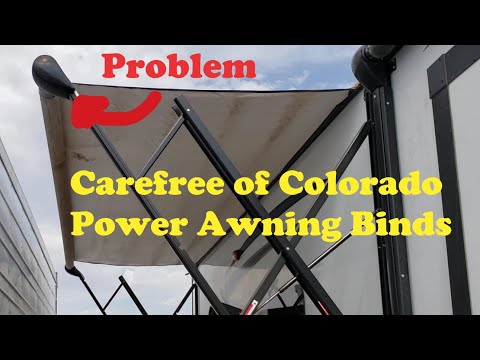 How to Fix a Carefree of Colorado RV Power Awning that Binds