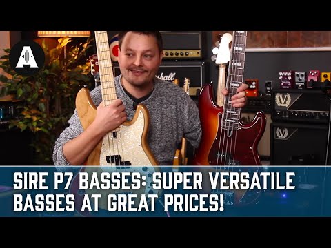 Sire Marcus Miller P7 Basses - With Danish Pete!