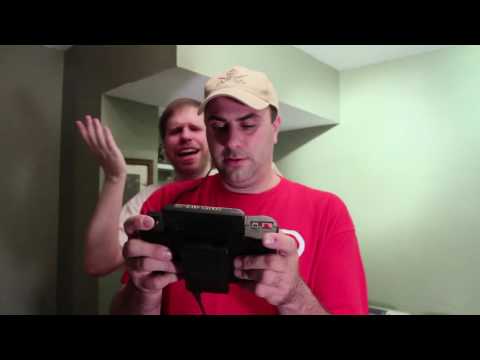 Two players on the Sega Nomad