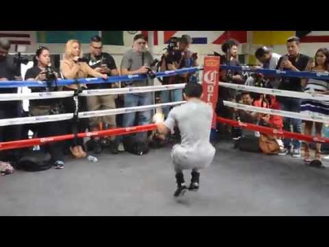 Brian Viloria JUMP ROPE SKILLS!!! Training for Fight vs Chocolatito Roman Gonzalez