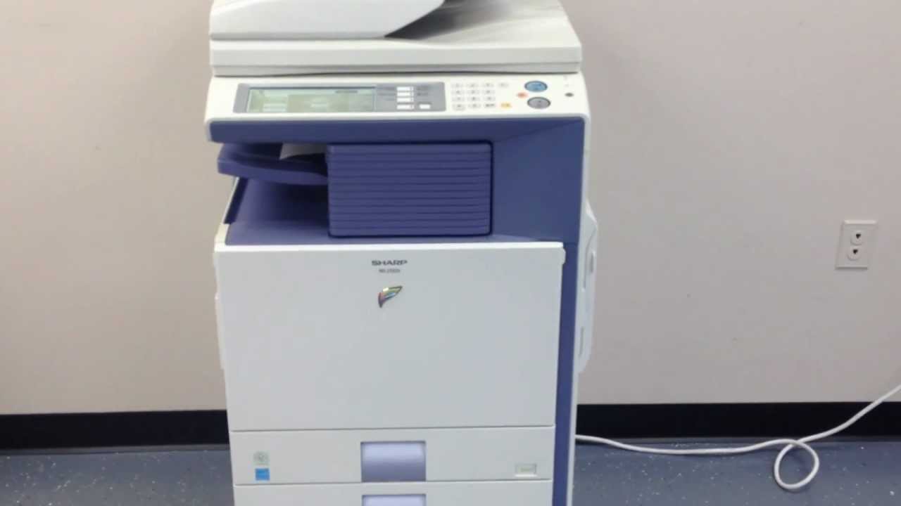 Testing of Sharp MX-2700
