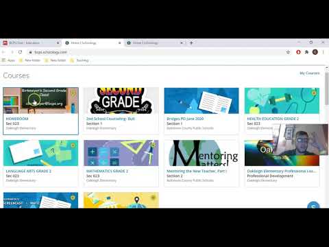Bcps One And Schoology Navigation