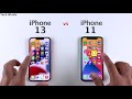 IPhone 13 Vs IPhone 11 SPEED TEST