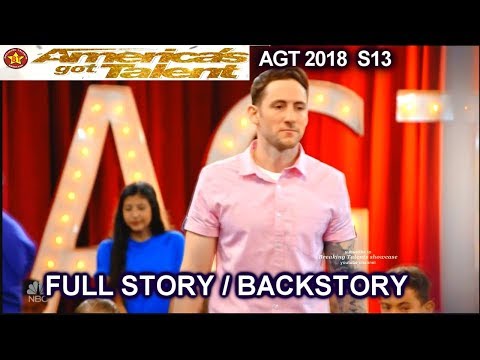 Samuel J Comroe Comedian with Tourette Syndrome FULL STORY BACKSTORY America's Got Talent 2018  AGT