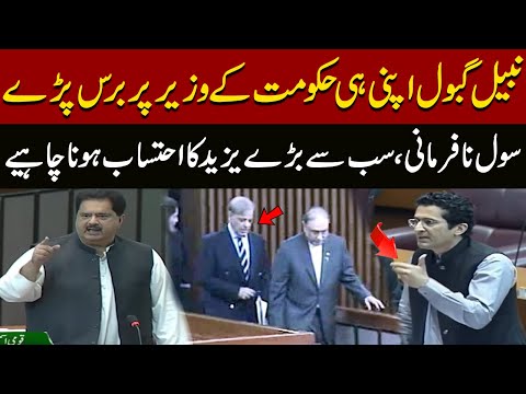 Civil Na Farmani | Nabil Gabol challenges Ali Pervaiz Malik | N.A Session | Pakistan News
