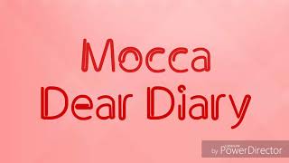 Mocca - Dear Diary Lirik