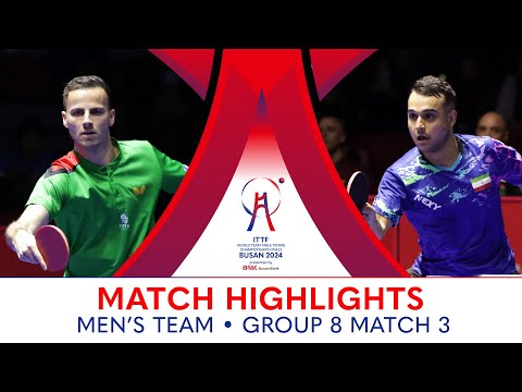 Tiago Apolonia (POR) vs Amir Hossein Hodaei (IRI) | MT G8 - Match 3 | #ITTFWorlds2024