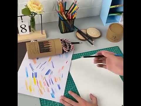 Colour Pencil Sketches 72 Pcs