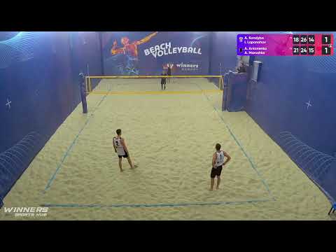 16:55 A. Kandyba / I. Laponohov - A. Antonenko / A. Marushko 14.10.2022 | Winners Beach Volleyball