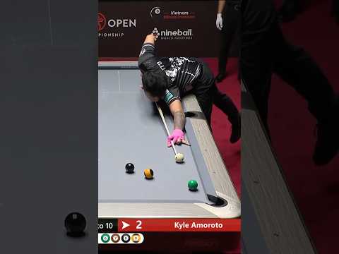 What a Cue Power from Kyle Amoroto! - Hanoi Open 2023 #9ball #pool #shorts