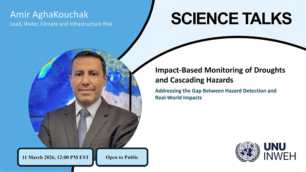 SCIENCE TALK: Impact Based Monitoring of Droughts and Cascading Hazards