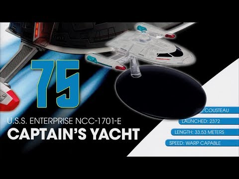 The Official Starships Collection - Issue 75 - Captain's Yacht -  Cousteau