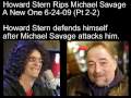 Howard Stern Rips Michael Savage A New One 6-24 ...