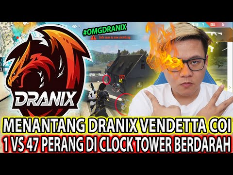1 VS 47 DRANIX VENDETTA - AKHIRNYA BISA NGUNDANG TEAM INI, PARAH BANGET KOMPAKNYA GILAA !!