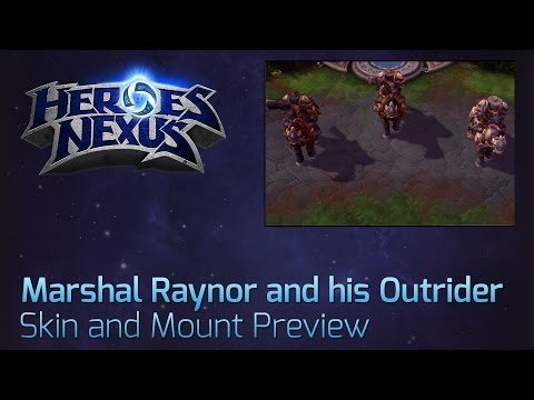Marshal Raynor and Outrider mount Preview