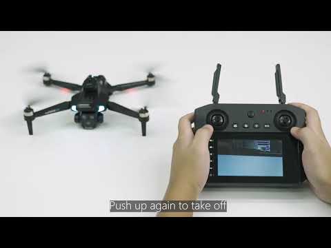 M22 drone with screen remote control operation tutorial