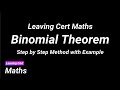Leaving Cert Maths Binomial Theorem