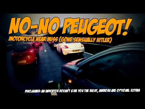 No-No Peugeot - Motorcycle Near Miss (Gone Sensually Hitler)