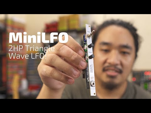 MiniLFO - A 2HP triangle wave LFO for Eurorack modular synth