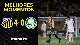 NOVORIZONTINO 4 X 0 PALMEIRAS | MELHORES MOMENTOS | PAULISTÃO 2026