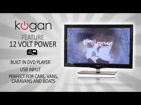 Kogan LED & LCD TV Feature Video - 12 Volt Power
