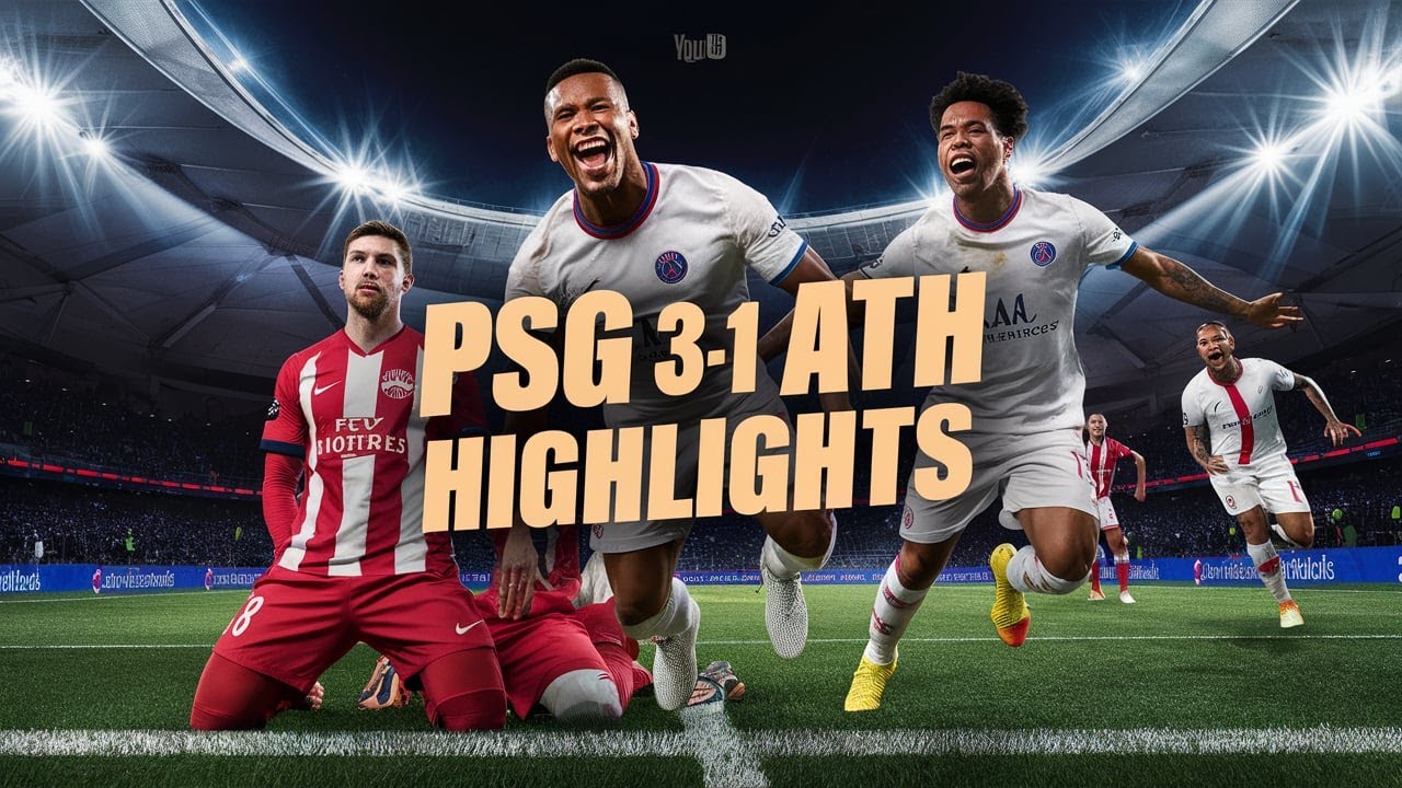 Ath Bilbao vs PSG Post-Match Highlights