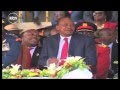 President Uhuru caught on camera singing 'Sura Yako' by Sauti Sol