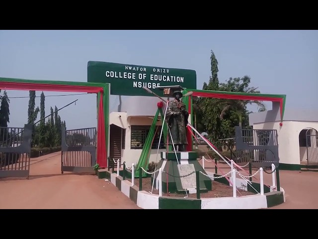 Nwafor Orizu College of Education Nsugbe video #1