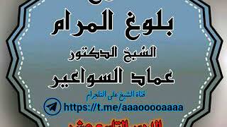 صورة شرح بلوغ المرام. الدرس ١٩