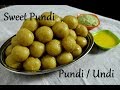 ಸಿಹಿ ಪುಂಡಿ ಮಾಡುವ ವಿಧಾನ | Pundi recipe | sweet pundi | sweet rice dumplings recipe