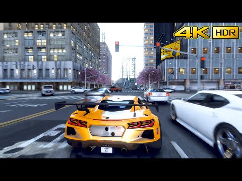 ⁴ᴷ⁶⁰ GTA 5 Liberty City Expansion Mod with Extremely Realistic Ray Tracing & Graphics + RTGI