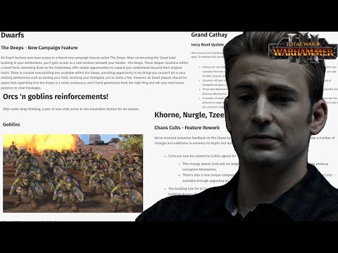 Norsca and Vampire Count Players Reading Patch 5.2 In a Nutshell Total War Warhammer 3