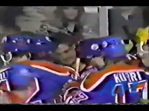 NHL Dec. 28, 1983 Vancouver Canucks v Edmonton Oilers Bench Clearing Brawl