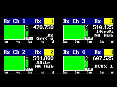Lectrosonics DSR4 Deep Dive Video #1: Independent Tuning Ranges & Compat Modes, and Receiver Details