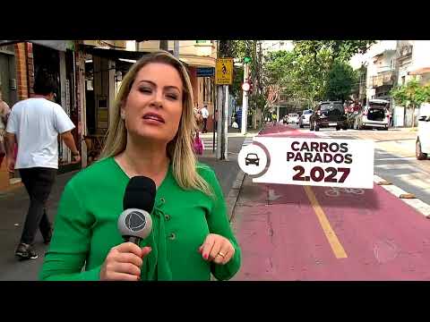 Aumenta o número de motoristas que invadem as ciclofaixas em São Paulo