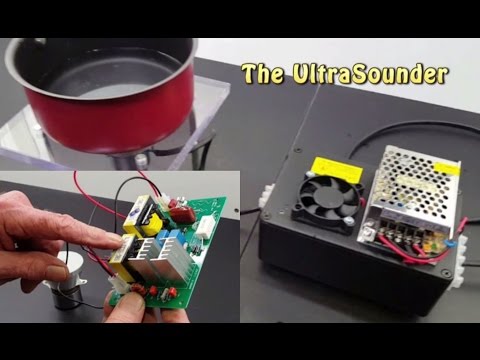 Ultra Deep Clean with Sonics - Building a simple Ultrasound cleaner -